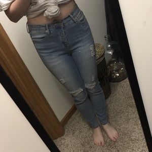 JANE Skinny Mid-rise Jeans